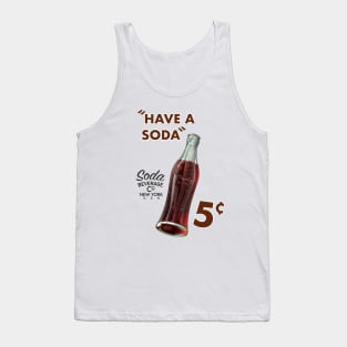 Have a Soda! Vintage drinks commercial. Tank Top